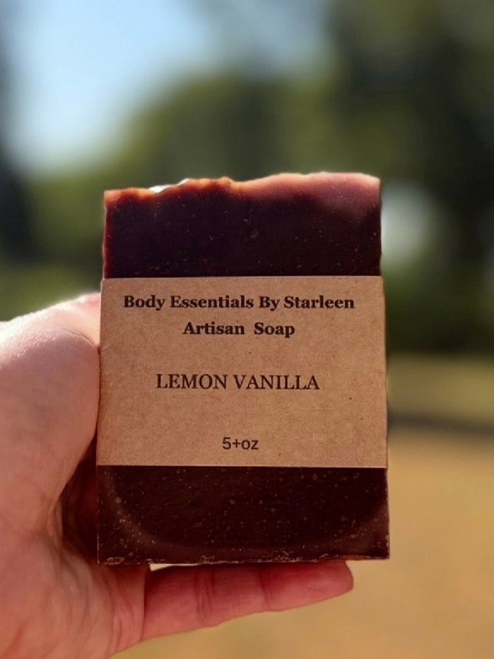 Hand Crafted- Artisan Soap Lemon Vanilla